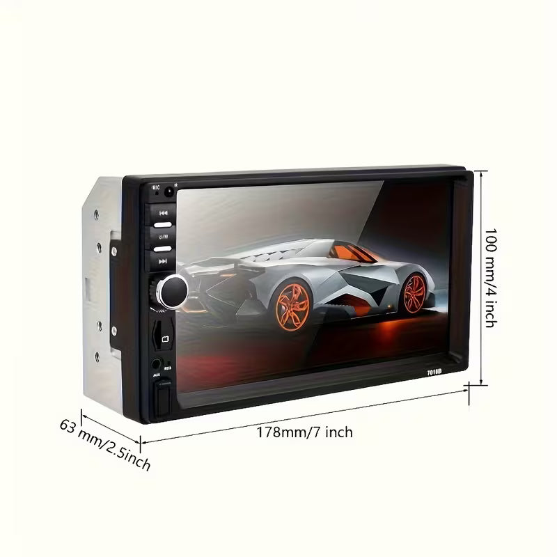 PERVOI CTC-7018 7" Double DIN Car MP5 Player