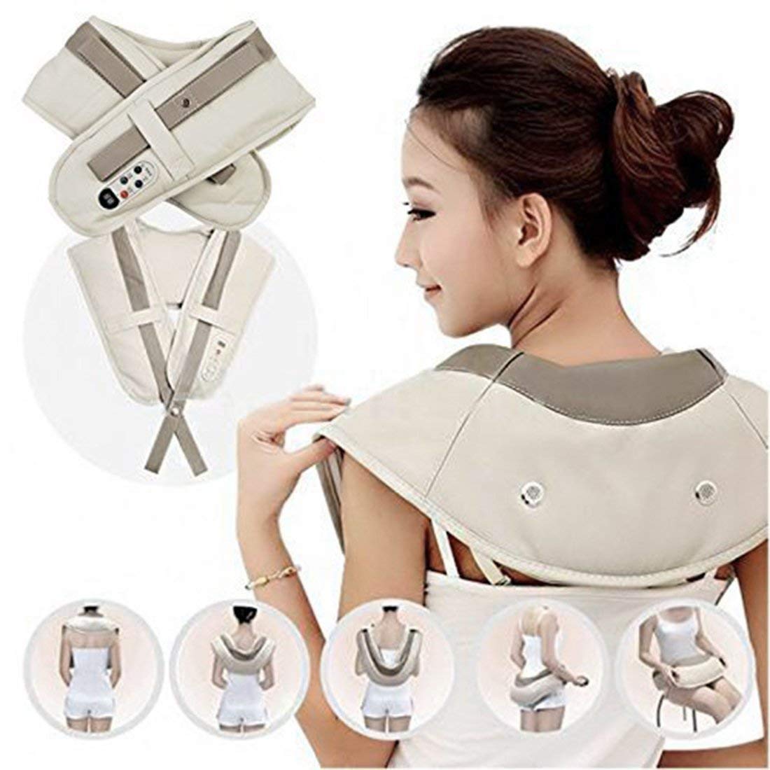 Cervical Massage Shawls – Neck & Shoulder Power Drum Massager