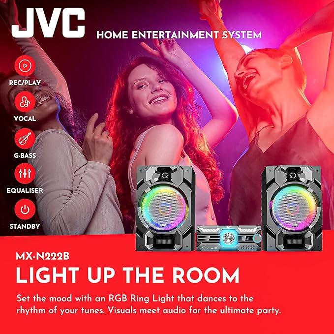 JVC Home Entertainment System MX N222B