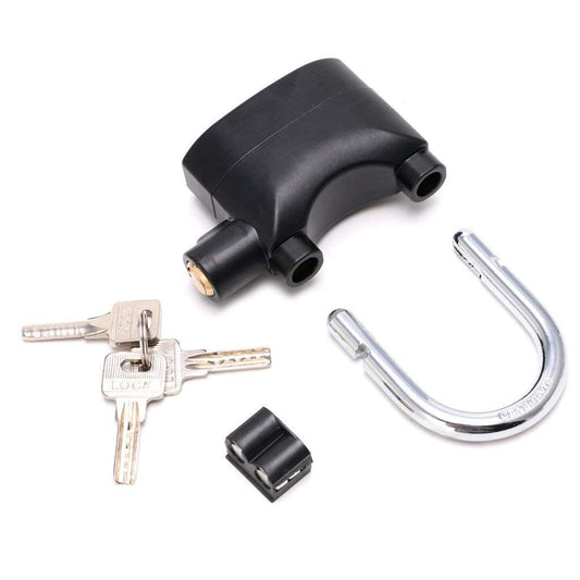 110dB Anti-Theft Alarm Padlock – Short Shackle