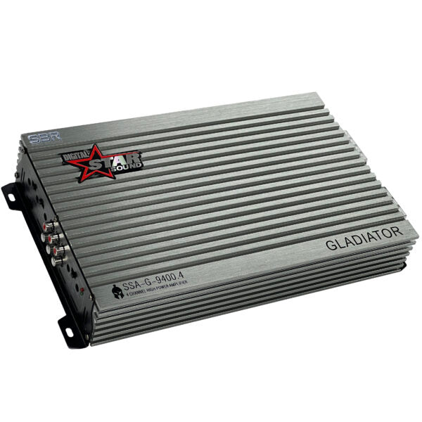 Star sound Gladiator SSA-G-9400.4 4 Channel Mosfet Power Amplifier