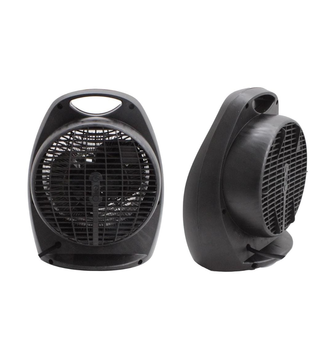 Goldair Black Programmable Thermostat Fan Heater