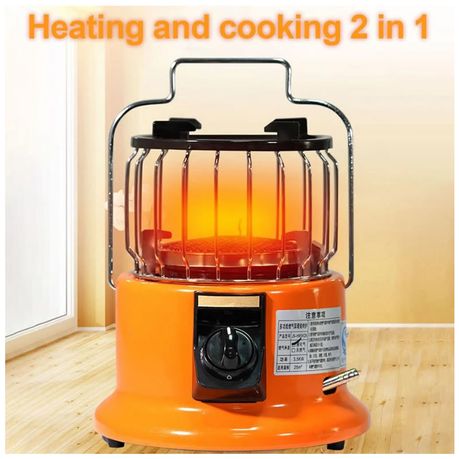 2 in 1 Portable Gas Heater and Stove