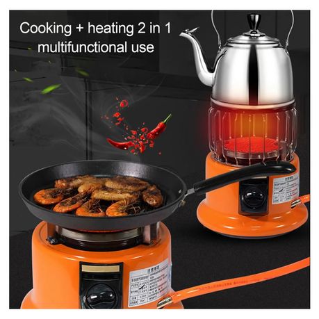 2 in 1 Portable Gas Heater and Stove
