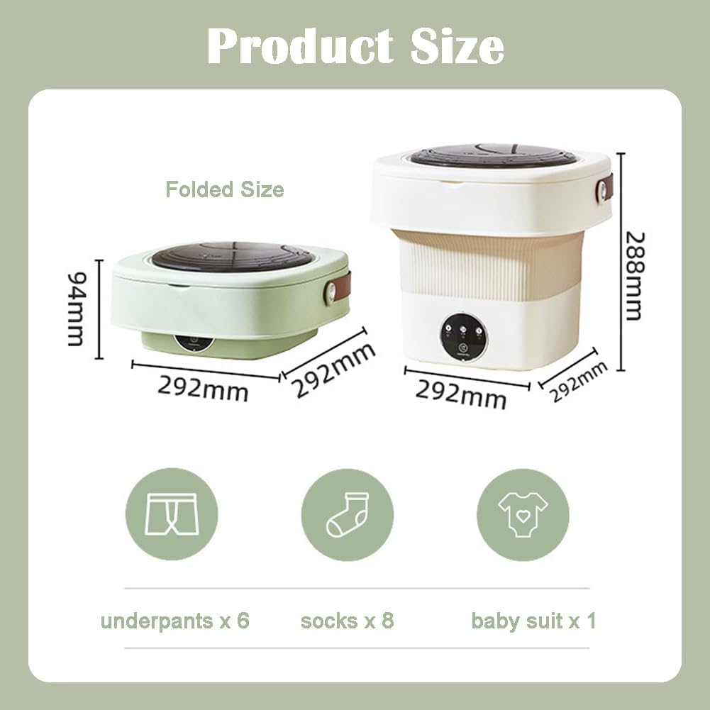 Portable Collapsible Washing Machine