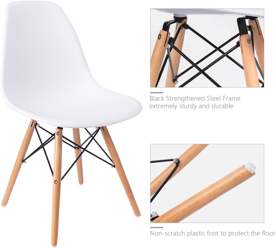 Effel Style Plastic Dining Chairs