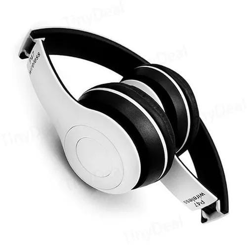 P47 Wireless Bluetooth Headphones – Foldable Over-Ear with Mic & Memory Card Support