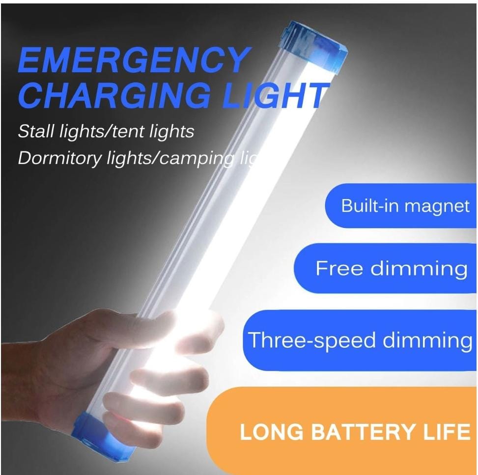 USB Portable And Rechargeable Emergency Magnetic LED Tube Light