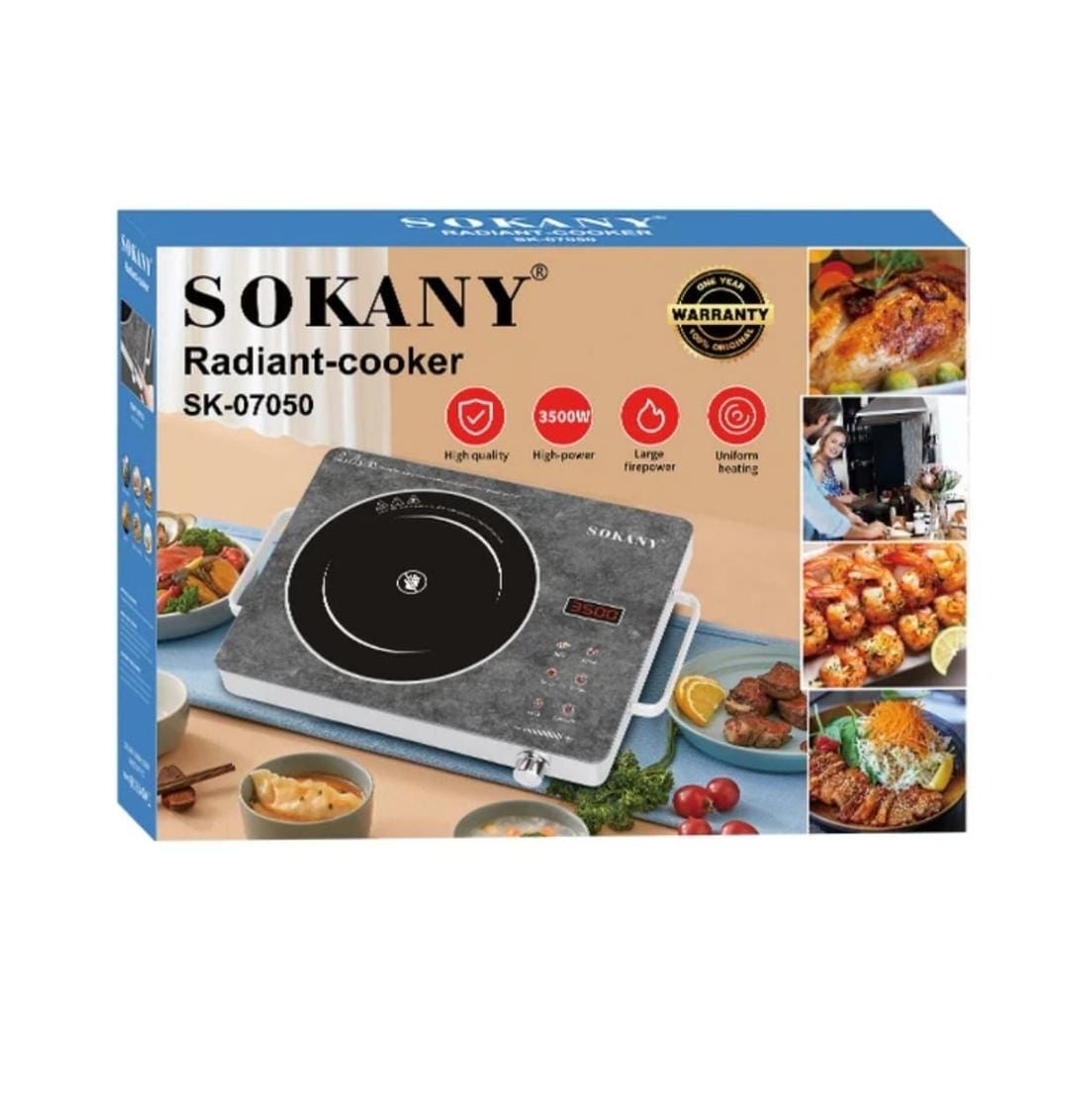 Sokany Quick Heat Touch-Control Portable Single Radiant Cooker