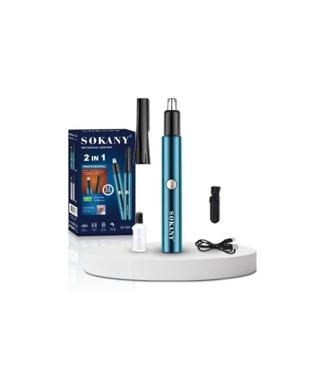 Sokany 2-in-1 Professional Nose Hair Trimmer SK-320