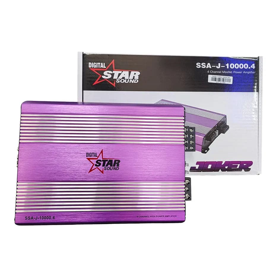 Star Sound SSA-J-10000.4 Joker – 10,000W 4-Channel Amplifier