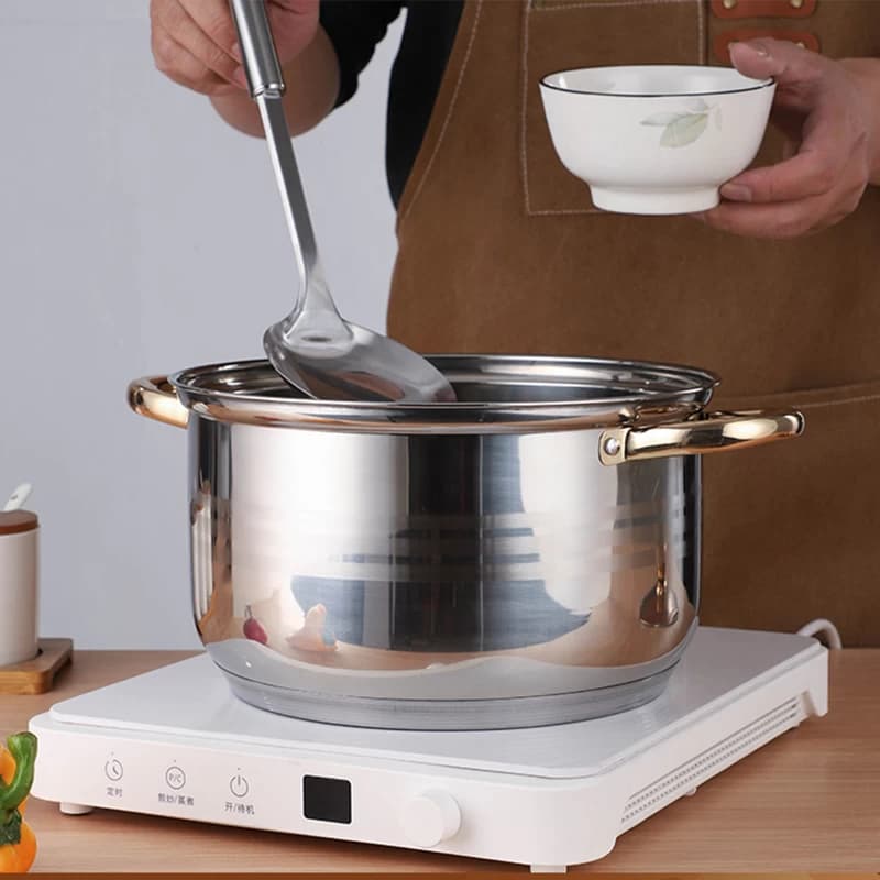 Condere CDH-001A Non-Stick Coated Stainless Steel Cookware Set