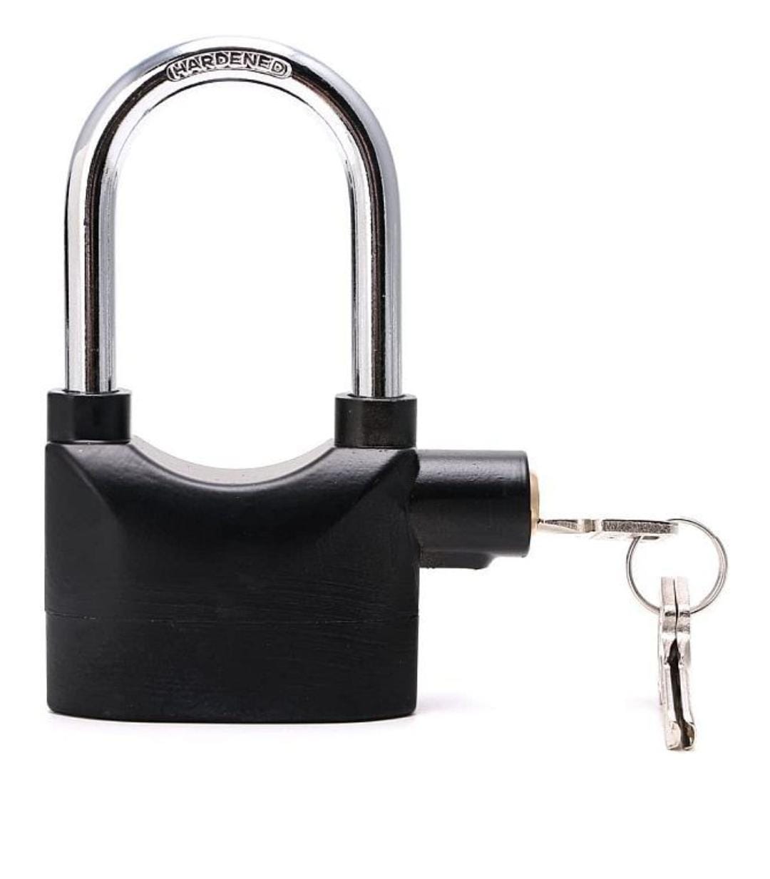 110dB Anti-Theft Alarm Padlock – Long Shackle