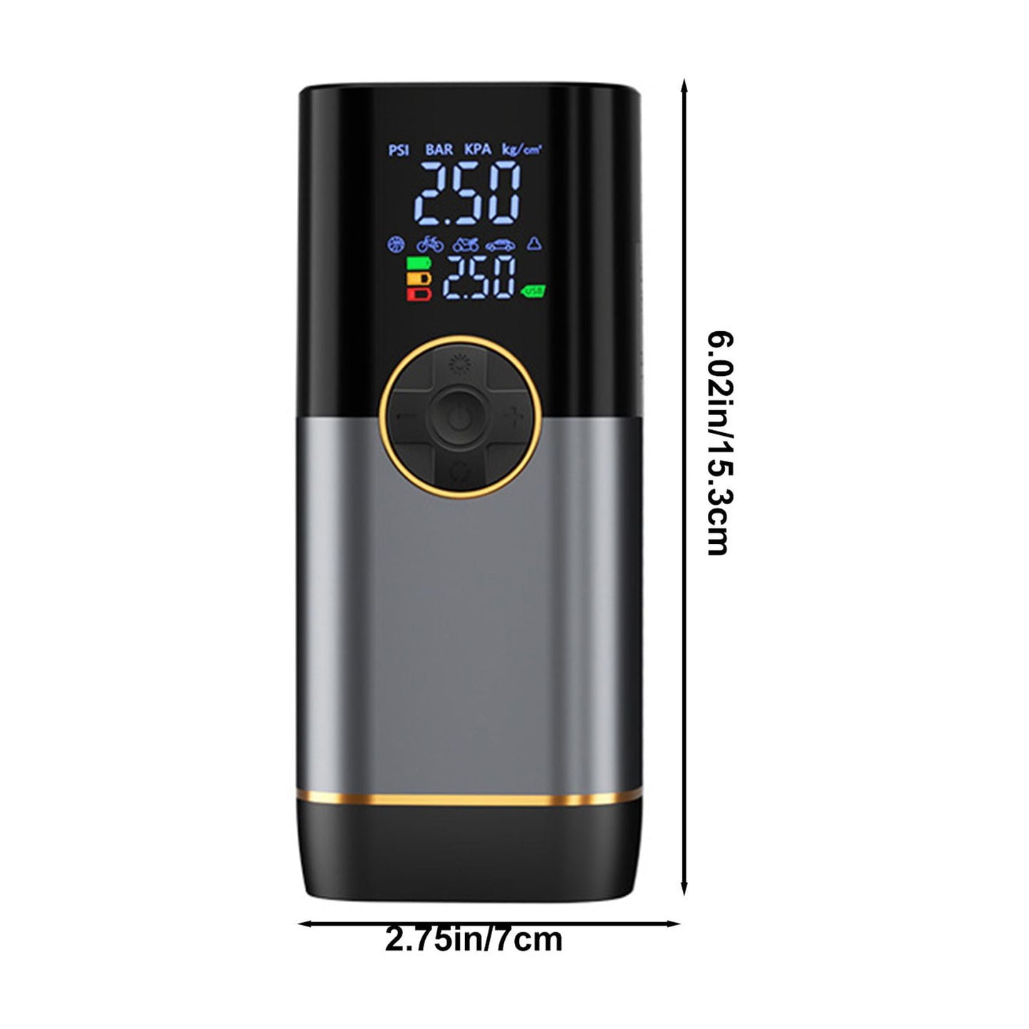Portable Wireless Car Tire Pump