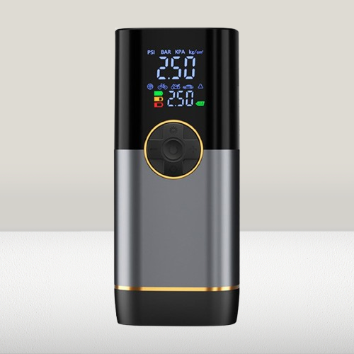 Portable Wireless Car Tire Pump – Digital Display, 2500mAh Battery, 7.4V