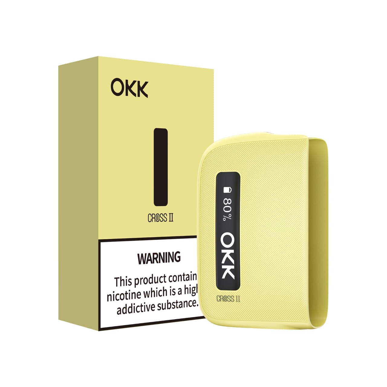 OKK Cross 2 Device — Lemon Yellow