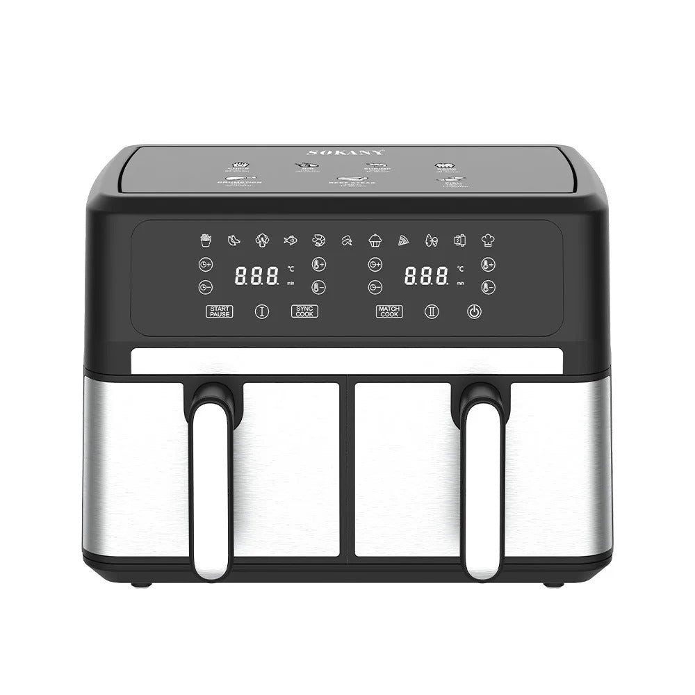 SOKANY SK-10041 Air Fryer – Adjustable Temperature & Overheating Protection