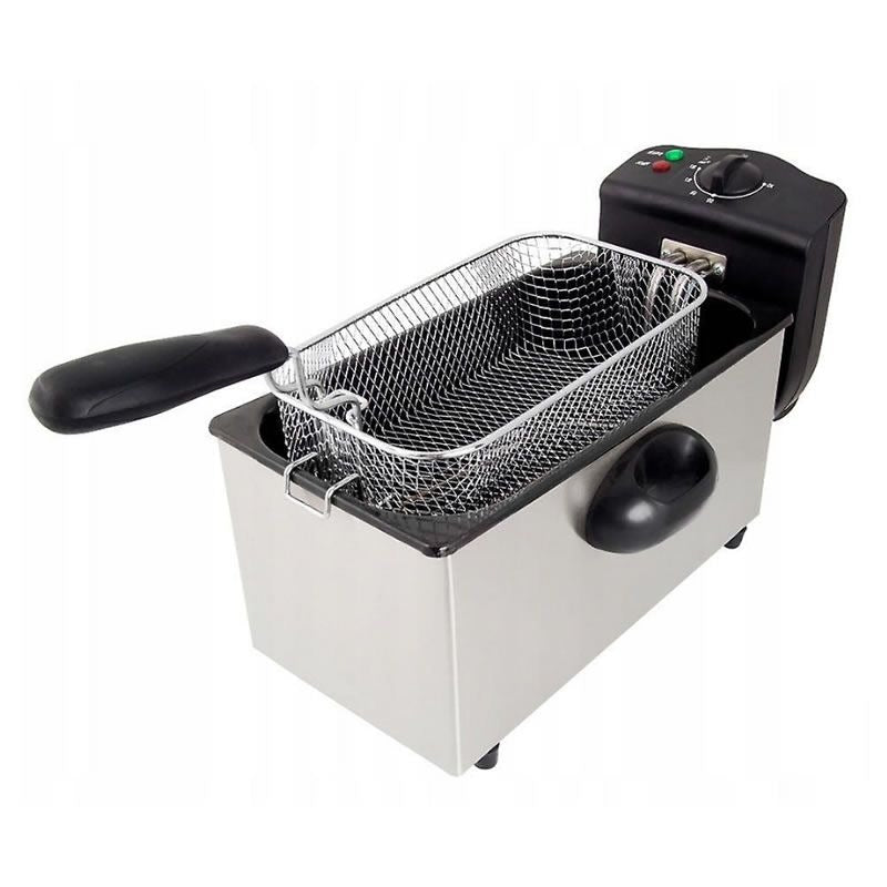 3L Stainless Steel Deep Fryer with Adjustable Temperature Control – 2000W (DF3LG)