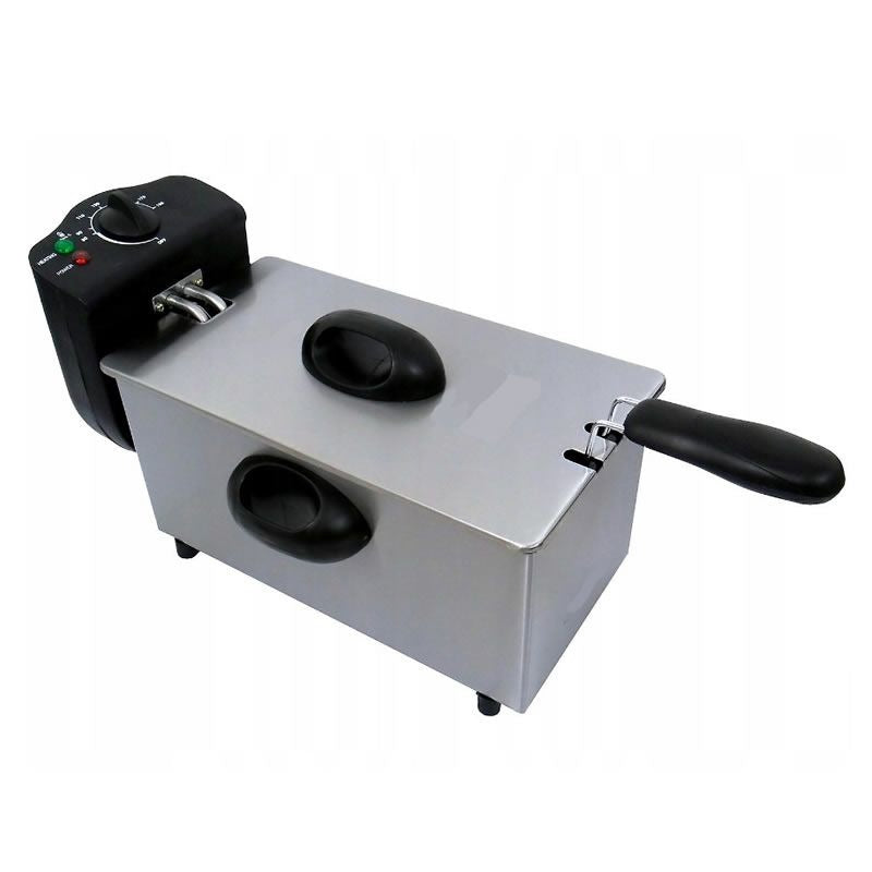 3L Stainless Steel Deep Fryer with Adjustable Temperature Control – 2000W (DF3LG)
