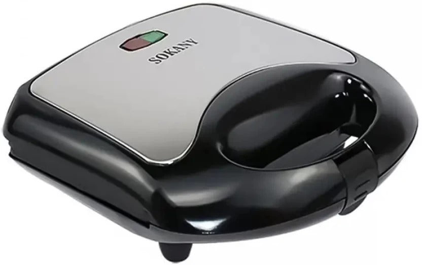 Sokany 750W Sandwich Maker – Model KJ-105 (Black/Grey)