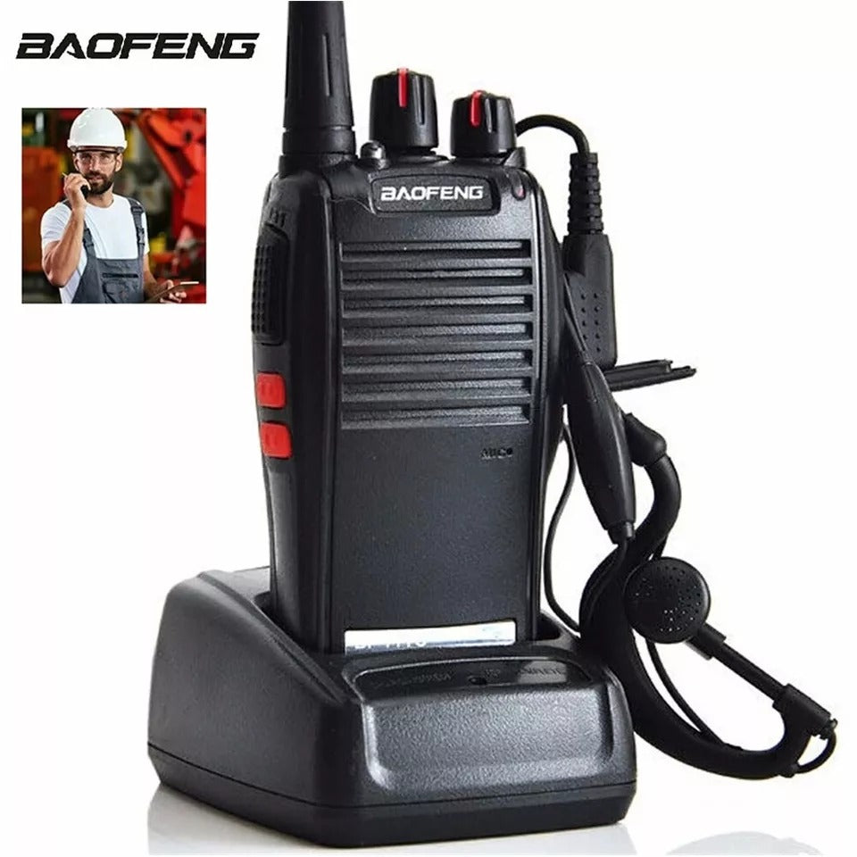 Baofeng BF-777S UHF Walkie Talkie – Handheld Rechargeable Two-Way Radio (Single)
