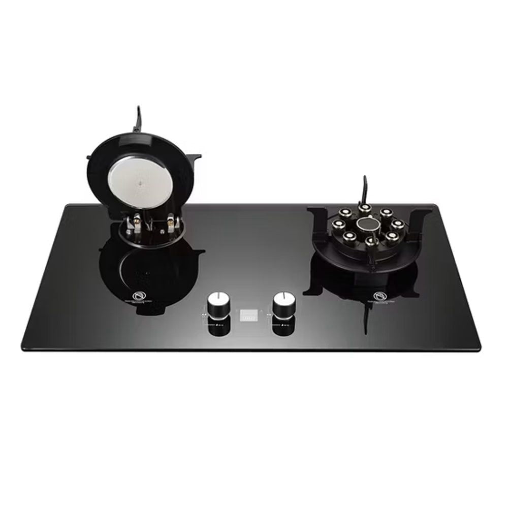 XMY RH-6002 Tempered Glass Built-In Gas Hob – 2 Burner