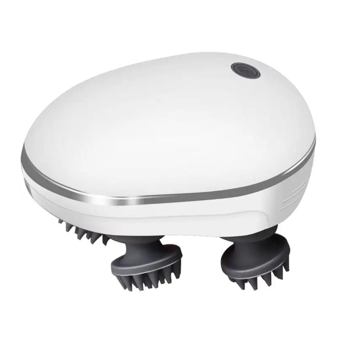 Smart Scalp Massager Heated Brush – Electric Head Massager for Stress Relief