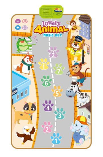 Baby Toddler Touch & Learn Musical Play Mat (100 × 60 cm)
