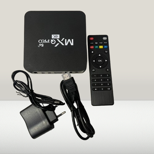 MXQ Pro 5G Android 13.1 TV Box – 4K Streaming Media Player (2025 Model)