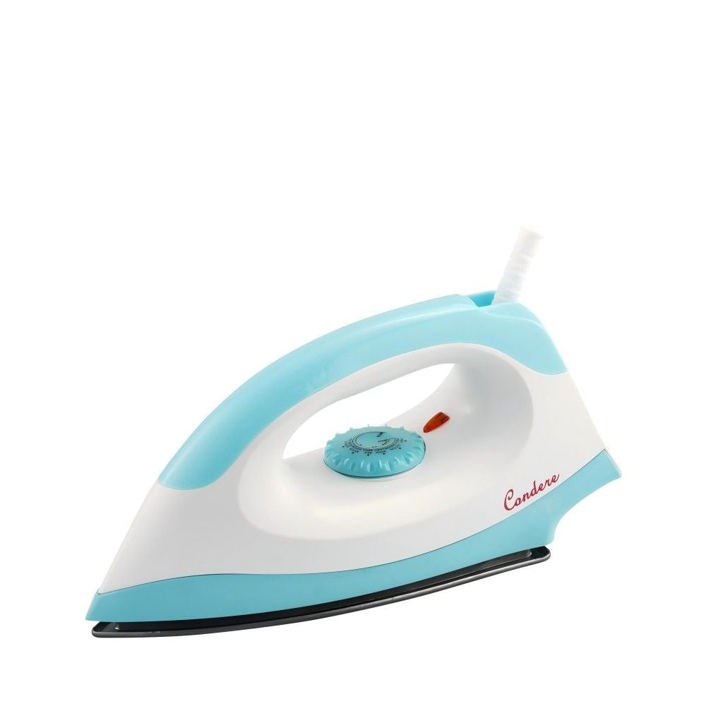 Condere EL-3266 Non-Stick Dry Iron with Adjustable Temperature Control – 1200W