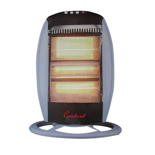 Condere - 1200W Halogen Electric Tubular Heater - ZR-3002