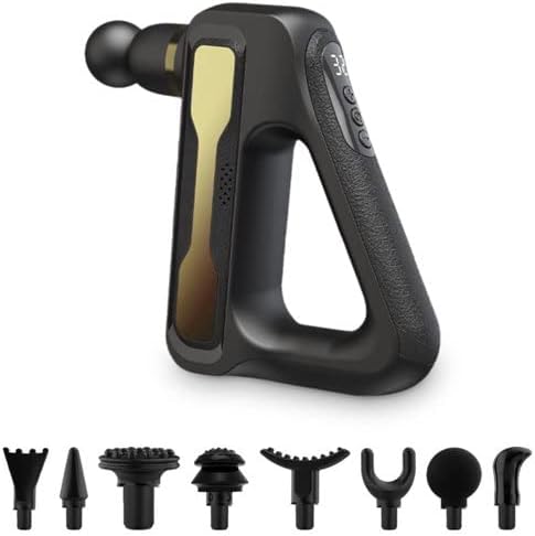 HB-003 Electric Muscle Massager – Portable Shoulder & Neck, Deep Vibration, LCD, Adjustable