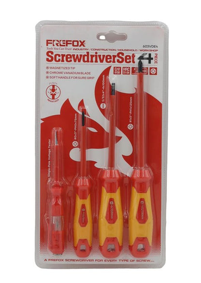 Frefox 4-Piece BOLT Screwdriver Set