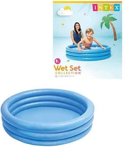 Intex Crystal Blue Inflatable Pool – 1.47 m × 33 cm