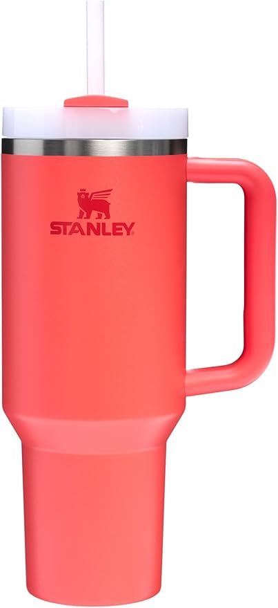 STANLEY  Tumbler with Handle and Straw 40 oz(1.2L) – FlowState Lid – Insulated Stainless Steel Cup – BPA-Free