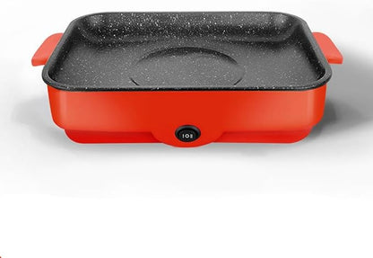 Rectangle Electric Grill Pan – Non-Stick Multipurpose Cooker