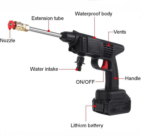 Portable Cordless High-Pressure Washer