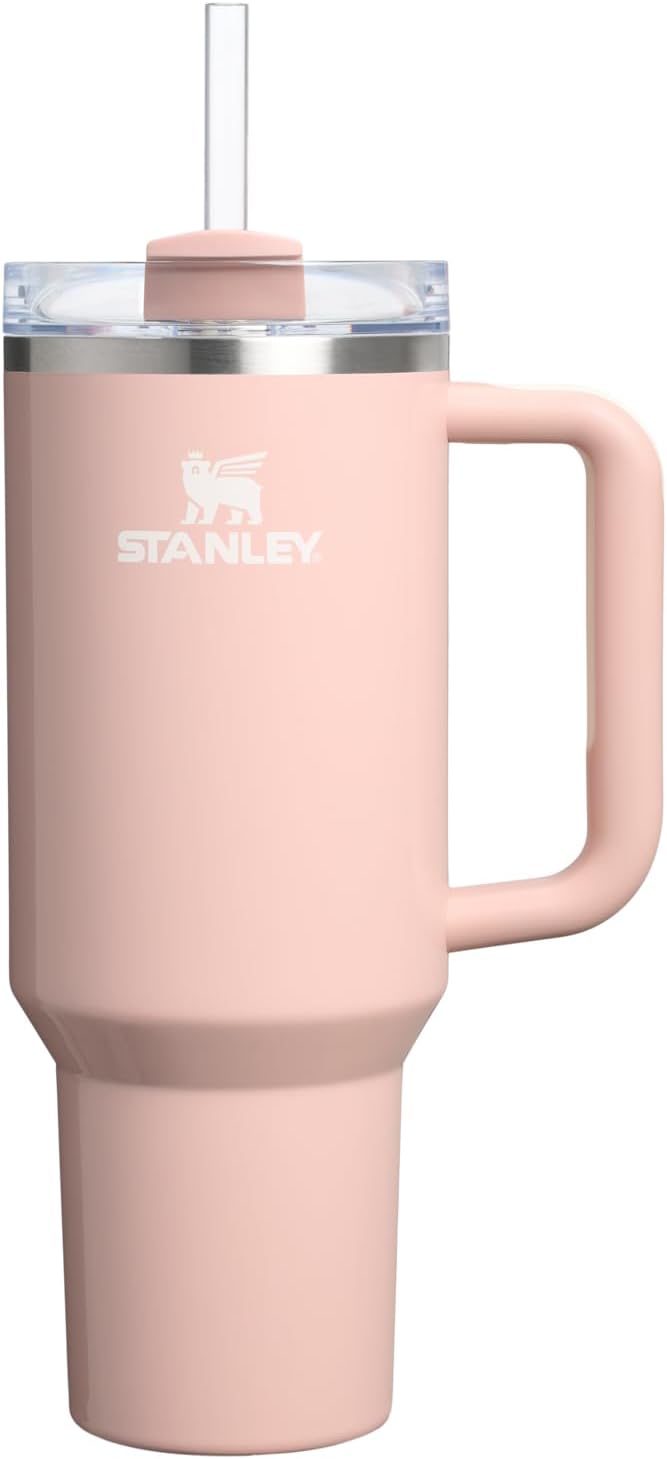 STANLEY  Tumbler with Handle and Straw 40 oz(1.2L) – FlowState Lid – Insulated Stainless Steel Cup – BPA-Free
