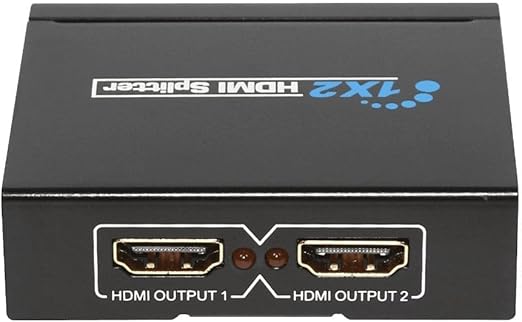HDCVT 1x2 HDMI 1.4 Splitter – Supports HDCP 1.4 & EDID, 1080p Output