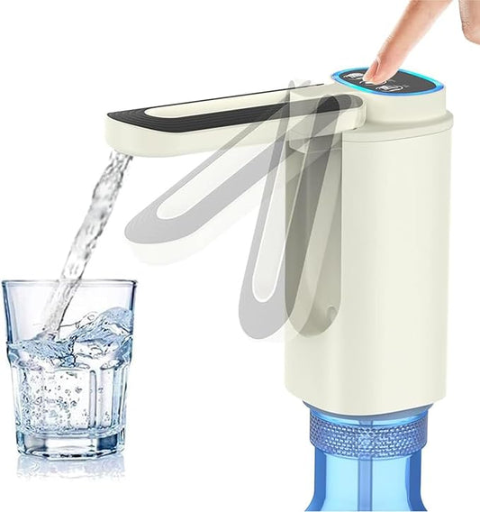 Portable Electric Water Dispenser for 5-Gallon Bottles – Rechargeable & Collapsible