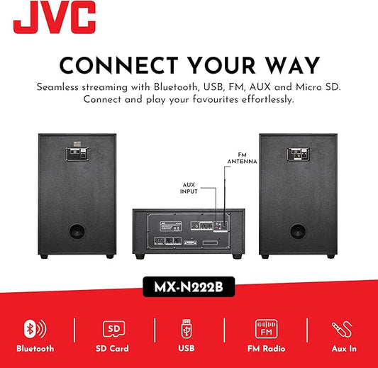 JVC Home Entertainment System MX N222B
