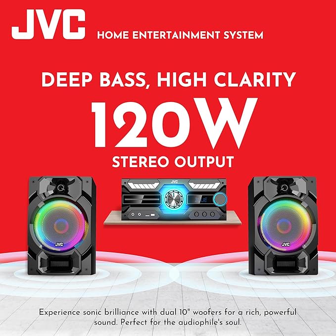JVC Home Entertainment System MX N222B