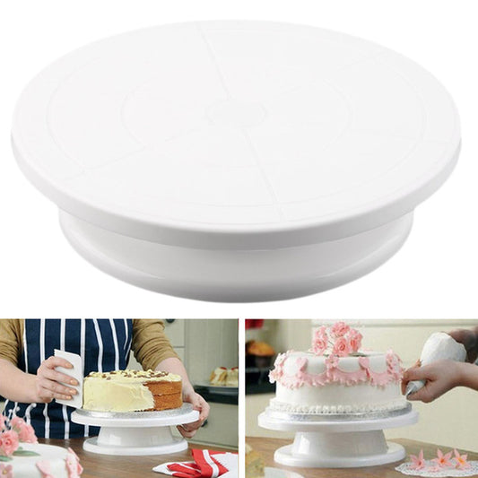 28 cm Cake Turntable – Rotating Decorating Stand, 28×7.5 cm, 0.41 kg