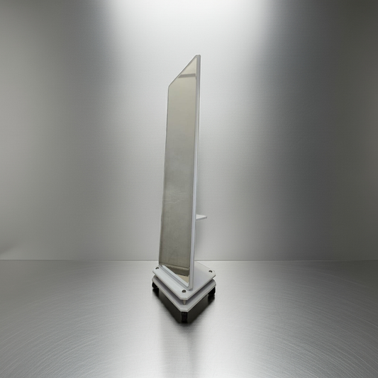 329 Revolving Mirror Stand with Wheels