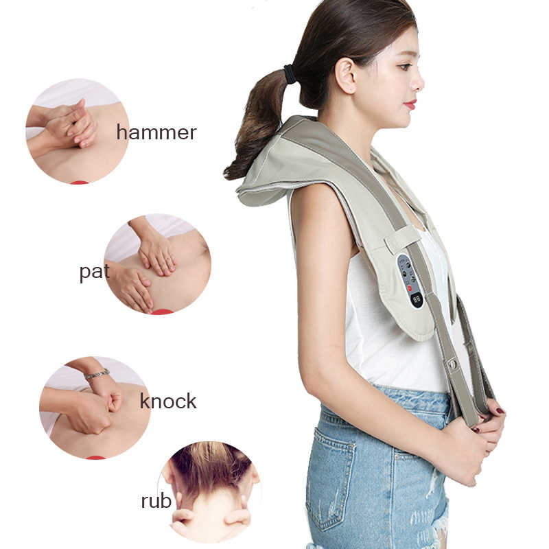 Cervical Massage Shawls – Neck & Shoulder Power Drum Massager
