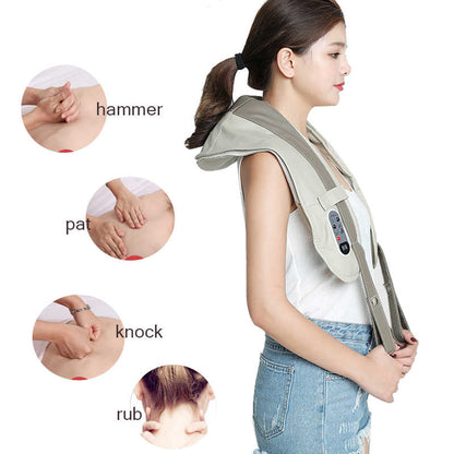 Cervical Massage Shawls – Neck & Shoulder Power Drum Massager