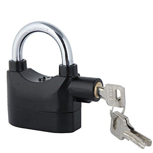 110dB Anti-Theft Alarm Padlock – Short Shackle