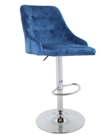 Vegas Bar Blue Stool (VBS-014)