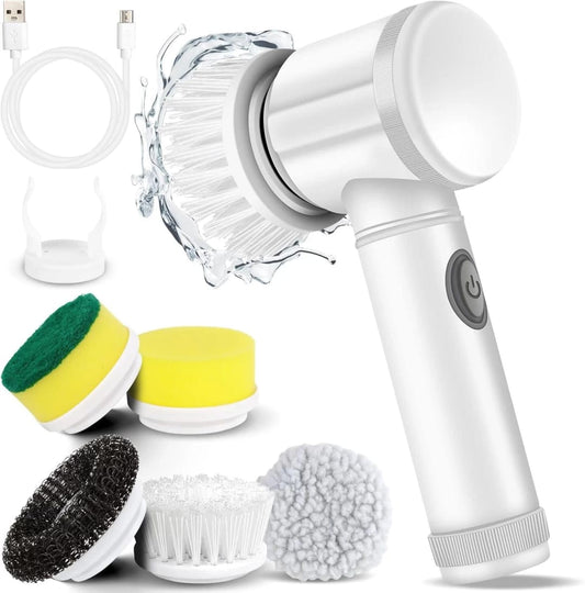 5-in-1 Electric Cleaning Brush Set