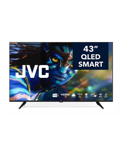 JVC x WhaleOS 43" QLED Smart TV – LT-43NQ7155A